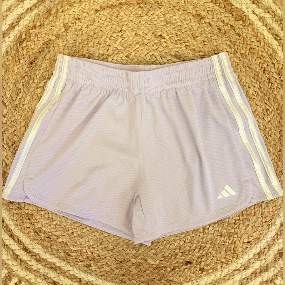 ๐พ Adidas Purple Athletic Shortsโ Lightweight Design